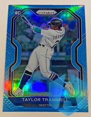 2021 Panini Prizm Taylor Trammell #29 RC Carolina Blue Prizm Seattle Mariners